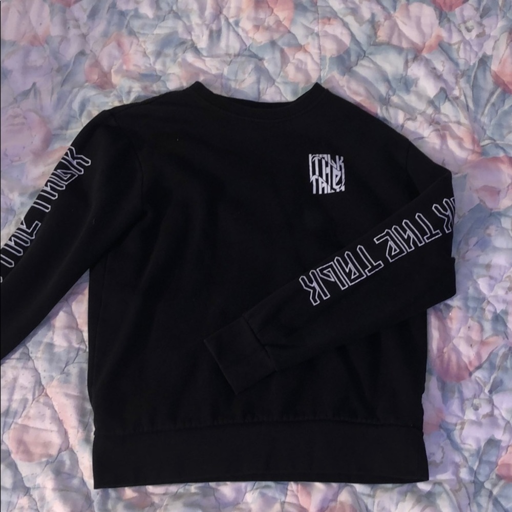 H&M Heavyweight Graphic Crewneck Longsleeve‼️